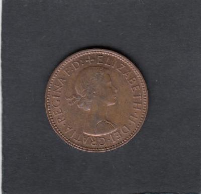 Beschrijving: 1/2 Penny SHIP